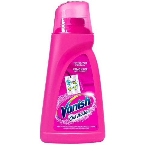 VANISH Odplamiacz 1L Color Różowy oxi action VANISH Odplamiacz 1L Color Różowy oxi action