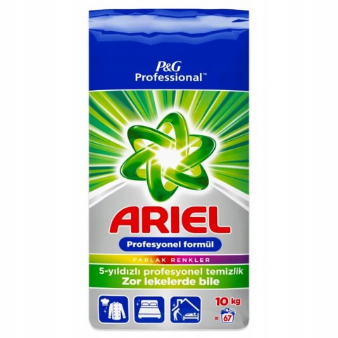 Ariel Proszek Do Prania COLOR+ Aqua Puder 5XL Profesjonalna Formuła 10kg Ariel Proszek Do Prania COLOR+ Aqua Puder 5XL Profesjonalna Formuła 10kg
