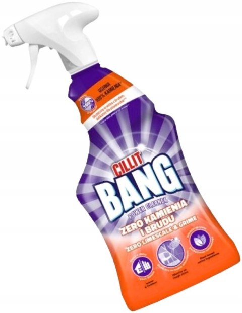CILLIT BANG 750 ml SPRAY KAMIEŃ I RDZA ZERO BRUDU CILLIT BANG 750 ml SPRAY KAMIEŃ I RDZA ZERO BRUDU