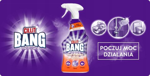 CILLIT BANG 750 ml SPRAY KAMIEŃ I RDZA ZERO BRUDU CILLIT BANG 750 ml SPRAY KAMIEŃ I RDZA ZERO BRUDU