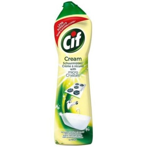 Cif Cream Microcrystals Citrus Mleczko 500ml Cif Cream Microcrystals Citrus Mleczko 500ml