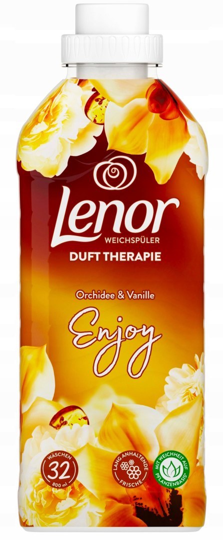 Lenor Płyn do płukania tkanin weichspuler Orchidee & Vanille enjoy32p 800ml Lenor Płyn do płukania tkanin weichspuler Orchidee & Vanille enjoy32p 800ml